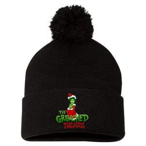 FTX SBF Sam Bankman Fried The Grinched Who Stole Christmas Pom Pom 12in Knit Beanie