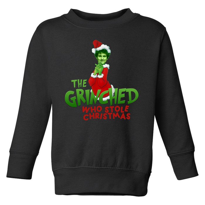 FTX SBF Sam Bankman Fried The Grinched Who Stole Christmas Toddler Sweatshirt