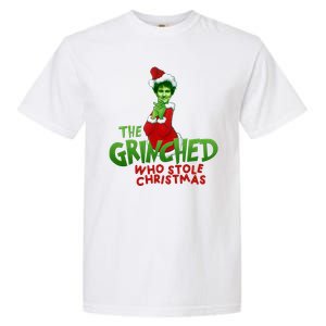 FTX SBF Sam Bankman Fried The Grinched Who Stole Christmas Garment-Dyed Heavyweight T-Shirt