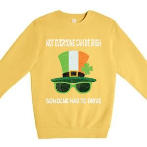 Funny Sarcastic St Patricks Day Saying Lucky Irish Shamrock Meaningful Gift Premium Crewneck Sweatshirt