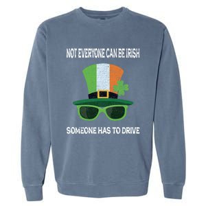 Funny Sarcastic St Patricks Day Saying Lucky Irish Shamrock Meaningful Gift Garment-Dyed Sweatshirt