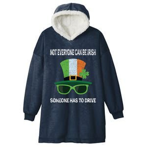 Funny Sarcastic St Patricks Day Saying Lucky Irish Shamrock Meaningful Gift Hooded Wearable Blanket