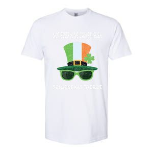 Funny Sarcastic St Patricks Day Saying Lucky Irish Shamrock Meaningful Gift Softstyle CVC T-Shirt