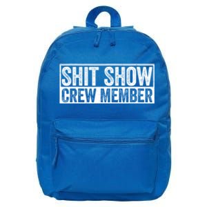 Funny Shit Show Crew Member 16 in Basic Backpack