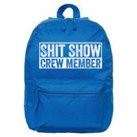 Funny Shit Show Crew Member 16 in Basic Backpack