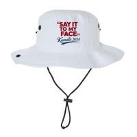 Funny Saying Say It To My Face Harris Presidential 2024 Legacy Cool Fit Booney Bucket Hat