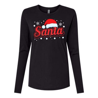 Funny Santa SantaS Favorite Ho Matching Couple Christmas Womens Cotton Relaxed Long Sleeve T-Shirt