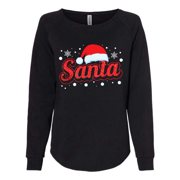 Funny Santa SantaS Favorite Ho Matching Couple Christmas Womens California Wash Sweatshirt