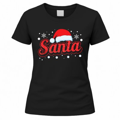 Funny Santa SantaS Favorite Ho Matching Couple Christmas Women's T-Shirt