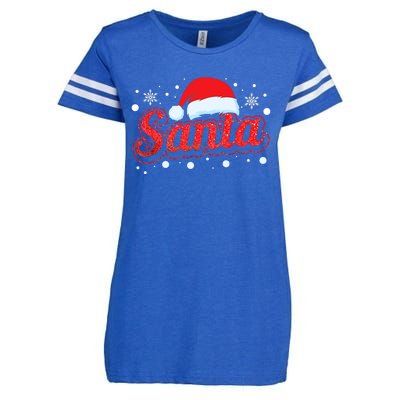 Funny Santa SantaS Favorite Ho Matching Couple Christmas Enza Ladies Jersey Football T-Shirt