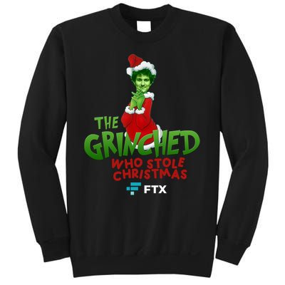 FTX SBF The Grinched Who Stole Christmas Funny Sam Bankman Fried Sweatshirt