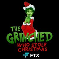FTX SBF The Grinched Who Stole Christmas Funny Sam Bankman Fried Womens T-Shirt