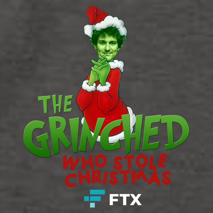 FTX SBF The Grinched Who Stole Christmas Funny Sam Bankman Fried Vector Backpack