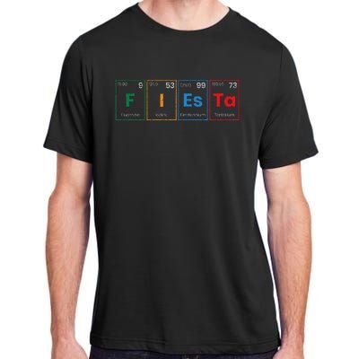 Fiesta Science Teacher Student Periodic Table Cinco De Mayo Adult ChromaSoft Performance T-Shirt