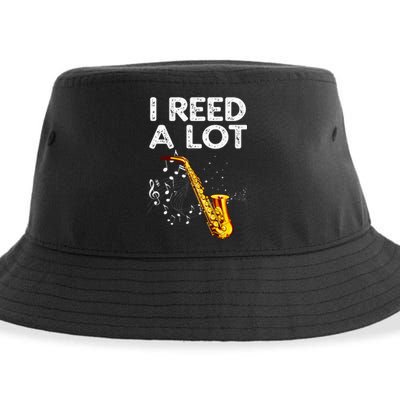 Funny Saxophone Tenor Saxophone Player Sustainable Bucket Hat