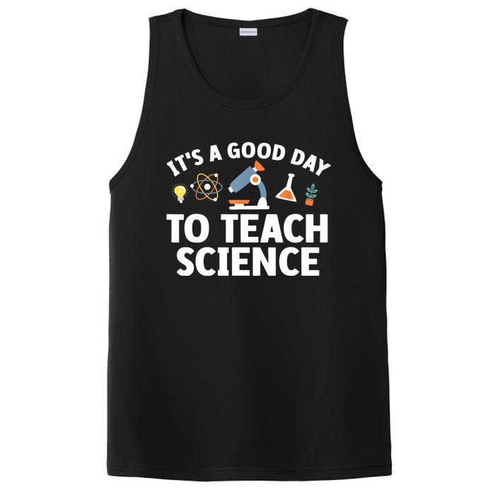 Funny Science Teacher Art For Nerd Physics Teacher PosiCharge Competitor Tank