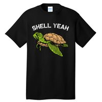 Funny Sea Turtle Art For Sea Turtle Animal Lover Tall T-Shirt