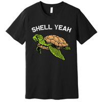 Funny Sea Turtle Art For Sea Turtle Animal Lover Premium T-Shirt