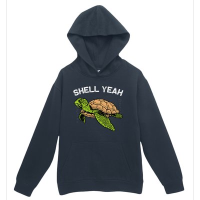 Funny Sea Turtle Art For Sea Turtle Animal Lover Urban Pullover Hoodie