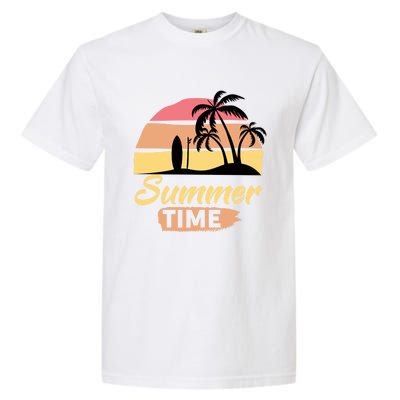 Fun Summer Time Happenings Sunshine Beaches Surfing Swimming Great Gift Garment-Dyed Heavyweight T-Shirt