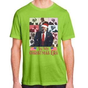 Funny Santa Trump Santa Claus In My Christmas Era Xmas Adult ChromaSoft Performance T-Shirt