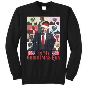 Funny Santa Trump Santa Claus In My Christmas Era Xmas Sweatshirt