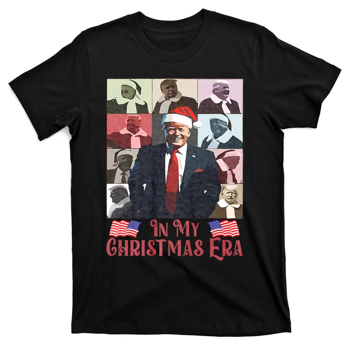 Funny Santa Trump Santa Claus In My Christmas Era Xmas T-Shirt