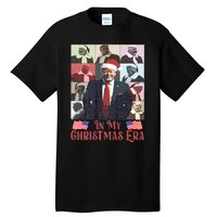 Funny Santa Trump Santa Claus In My Christmas Era Xmas Tall T-Shirt