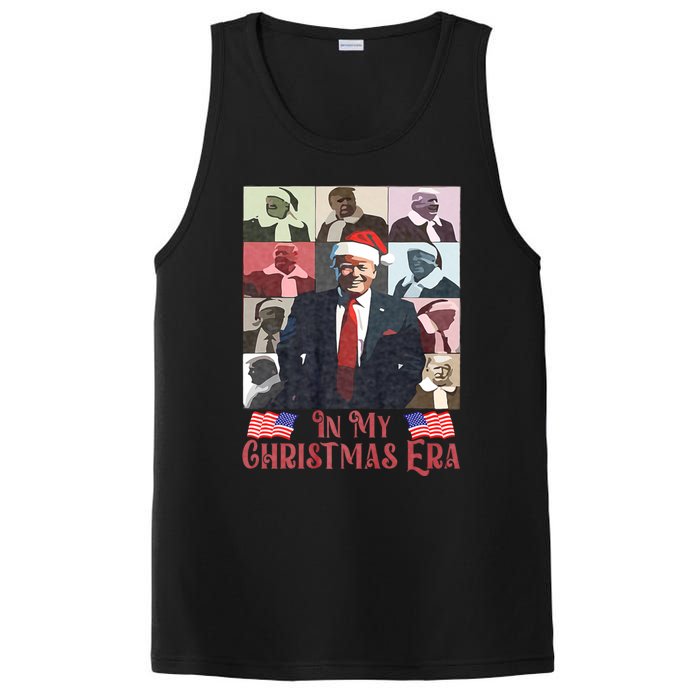 Funny Santa Trump Santa Claus In My Christmas Era Xmas PosiCharge Competitor Tank