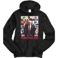 Funny Santa Trump Santa Claus In My Christmas Era Xmas Tie Dye Hoodie