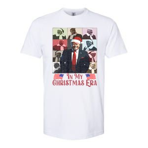 Funny Santa Trump Santa Claus In My Christmas Era Xmas Softstyle CVC T-Shirt