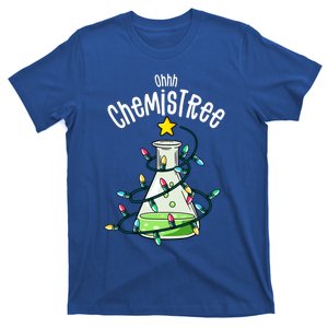 Funny Science Teacher Oh Chemistree Chemistry Christmas T-Shirt