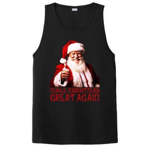 Funny Santa Trump Make Christmas Great Again Gift PosiCharge Competitor Tank