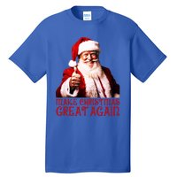 Funny Santa Trump Make Christmas Great Again Gift Tall T-Shirt