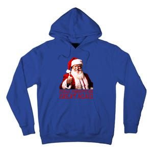 Funny Santa Trump Make Christmas Great Again Gift Tall Hoodie