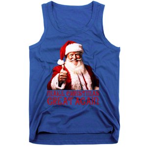 Funny Santa Trump Make Christmas Great Again Gift Tank Top