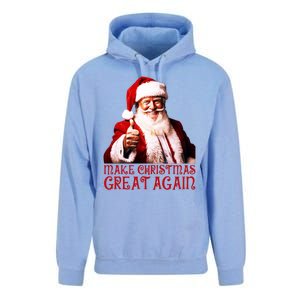 Funny Santa Trump Make Christmas Great Again Gift Unisex Surf Hoodie