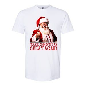 Funny Santa Trump Make Christmas Great Again Gift Softstyle CVC T-Shirt