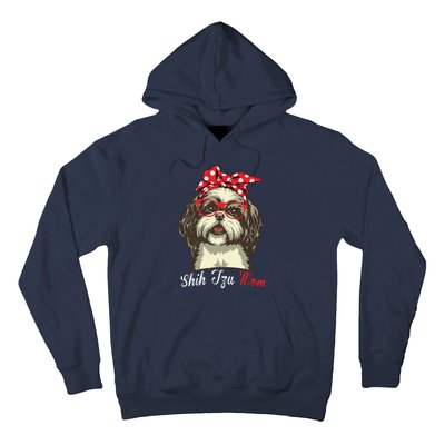 Funny Shih Tzu Mom For Shih Tzu Dog Lovers Premium Hoodie