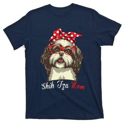 Funny Shih Tzu Mom For Shih Tzu Dog Lovers Premium T-Shirt