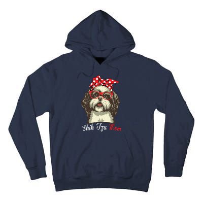 Funny Shih Tzu Mom For Shih Tzu Dog Lovers Premium Tall Hoodie