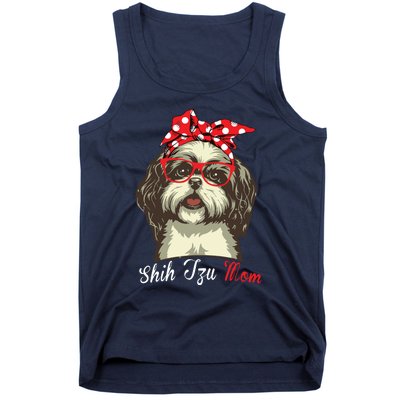 Funny Shih Tzu Mom For Shih Tzu Dog Lovers Premium Tank Top