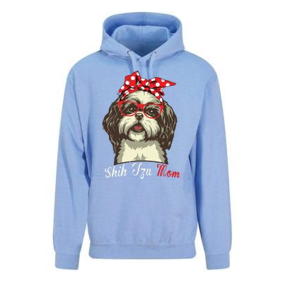 Funny Shih Tzu Mom For Shih Tzu Dog Lovers Premium Unisex Surf Hoodie