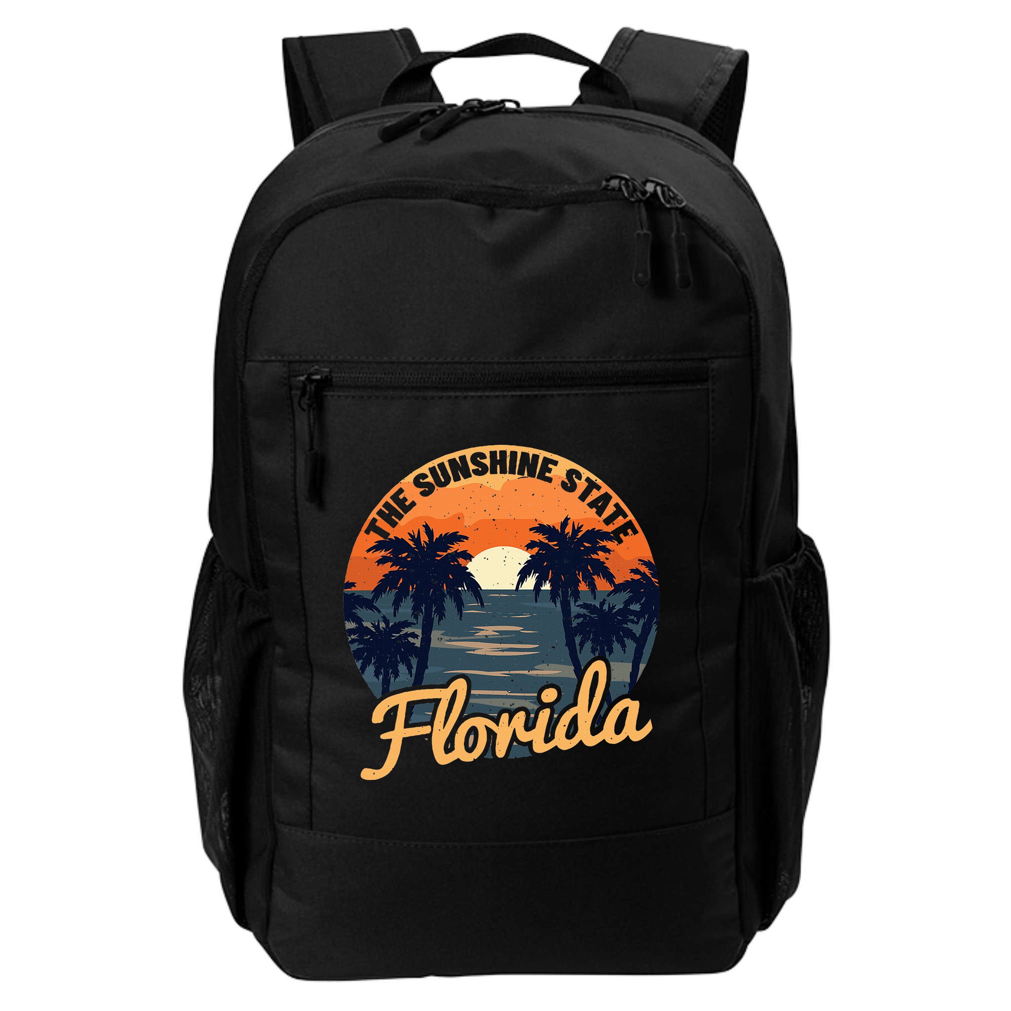 Florida Sunset Throwback Design Classic Backpack