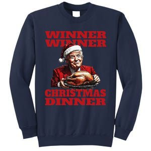 Funny Santa Trump Winner Winner Christmas Dinner Xmas Sweatshirt