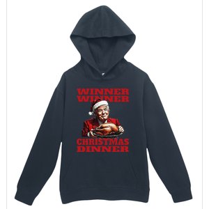 Funny Santa Trump Winner Winner Christmas Dinner Xmas Urban Pullover Hoodie