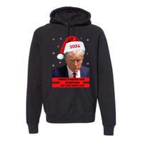 Funny Santa Trump ThereS Room For Everyone On The Nice List Premium Hoodie