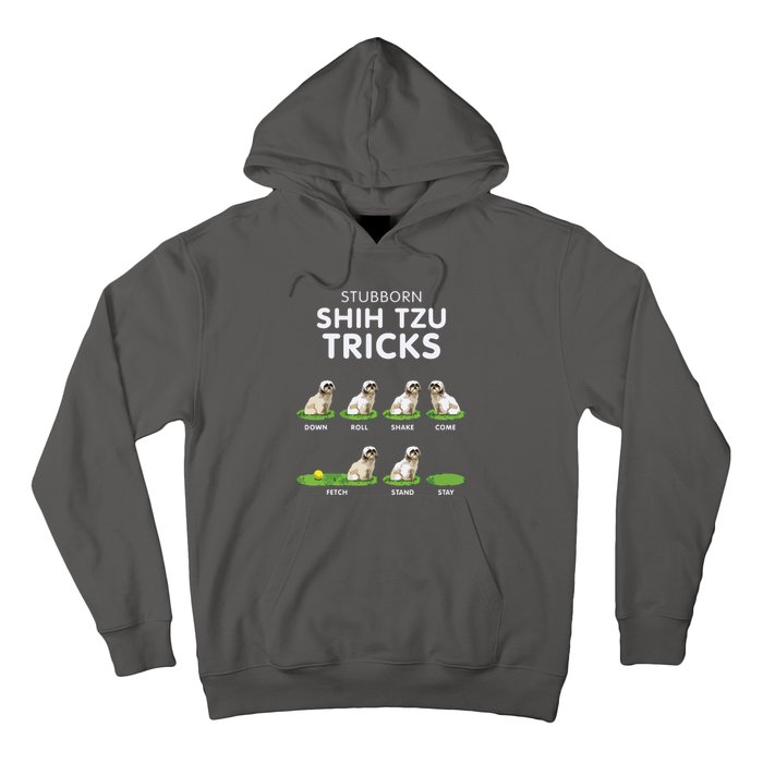 Funny Shih Tzu Trick For Men Women Kids Dog Lover Hoodie