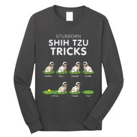 Funny Shih Tzu Trick For Men Women Kids Dog Lover Long Sleeve Shirt