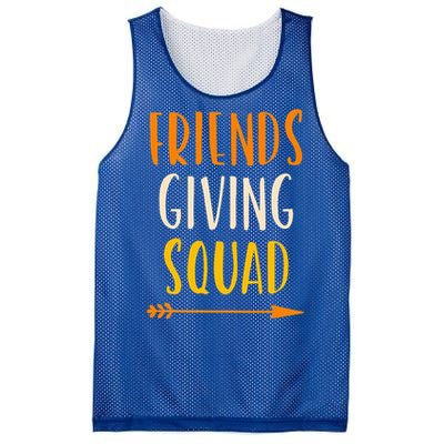 Friendsgiving Squad Thanksgiving Friendship FriendsGiving Mesh Reversible Basketball Jersey Tank